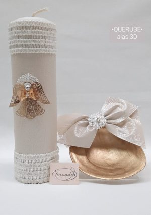 QUERUBE (alas 3D) - ORO